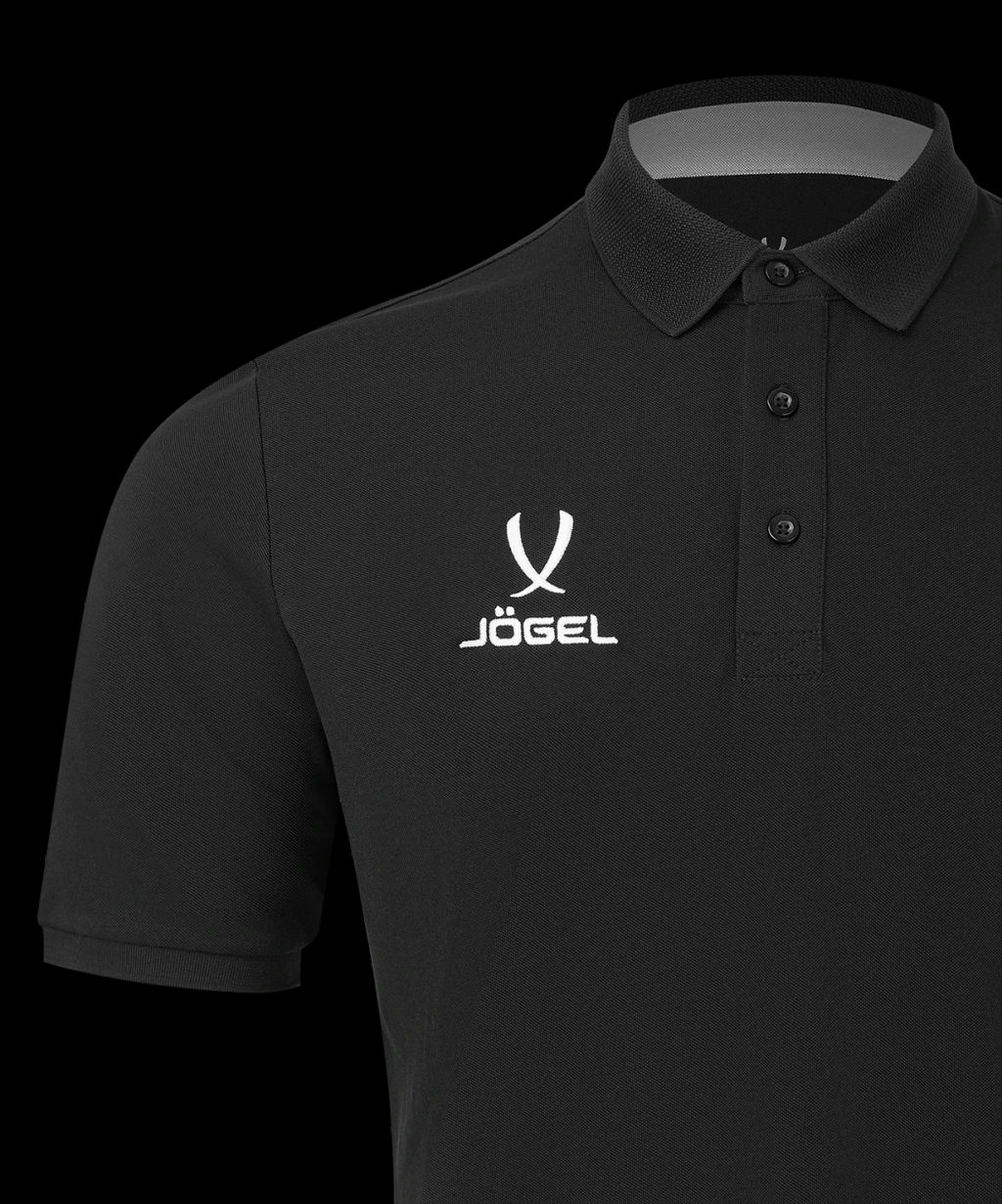 Поло JOGEL PREMIER PerFormDRY CVC Polo, черный  фото 4