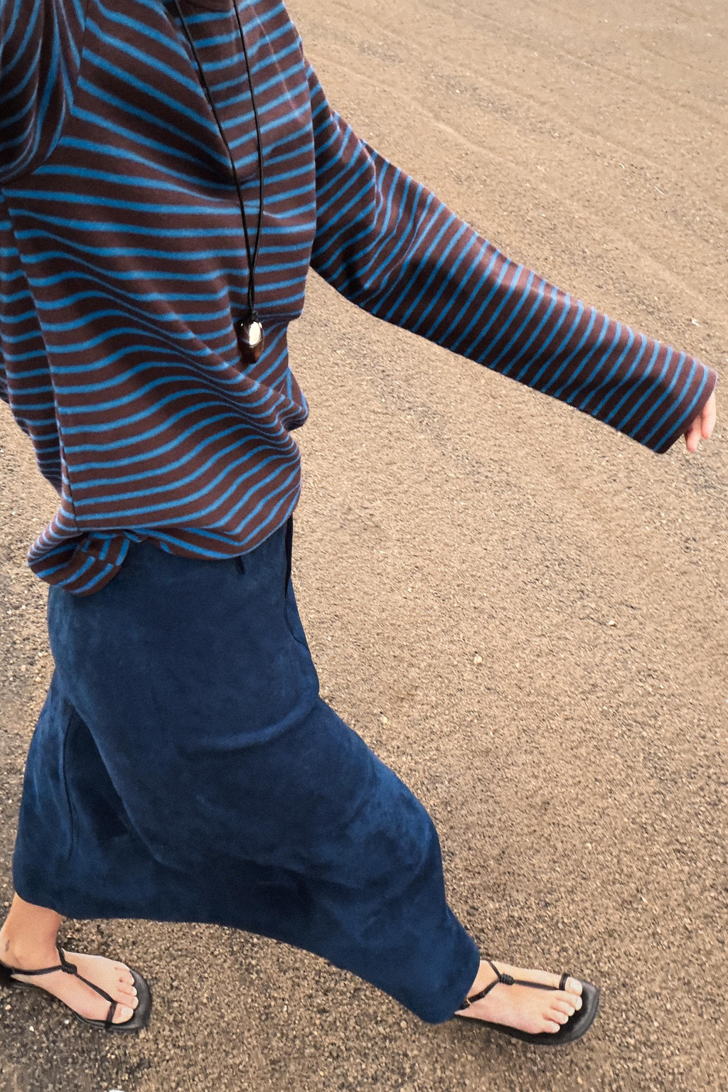 STRIPED LONG SLEEVE T-SHIRT - Zara фото 6