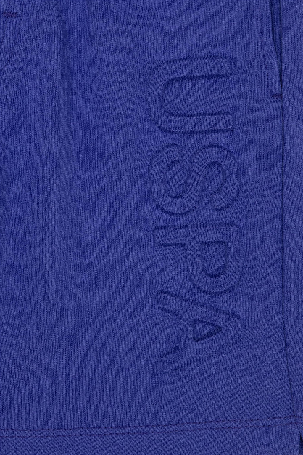 Синие вязаные шорты для мальчика - U.s. polo assn фото 6