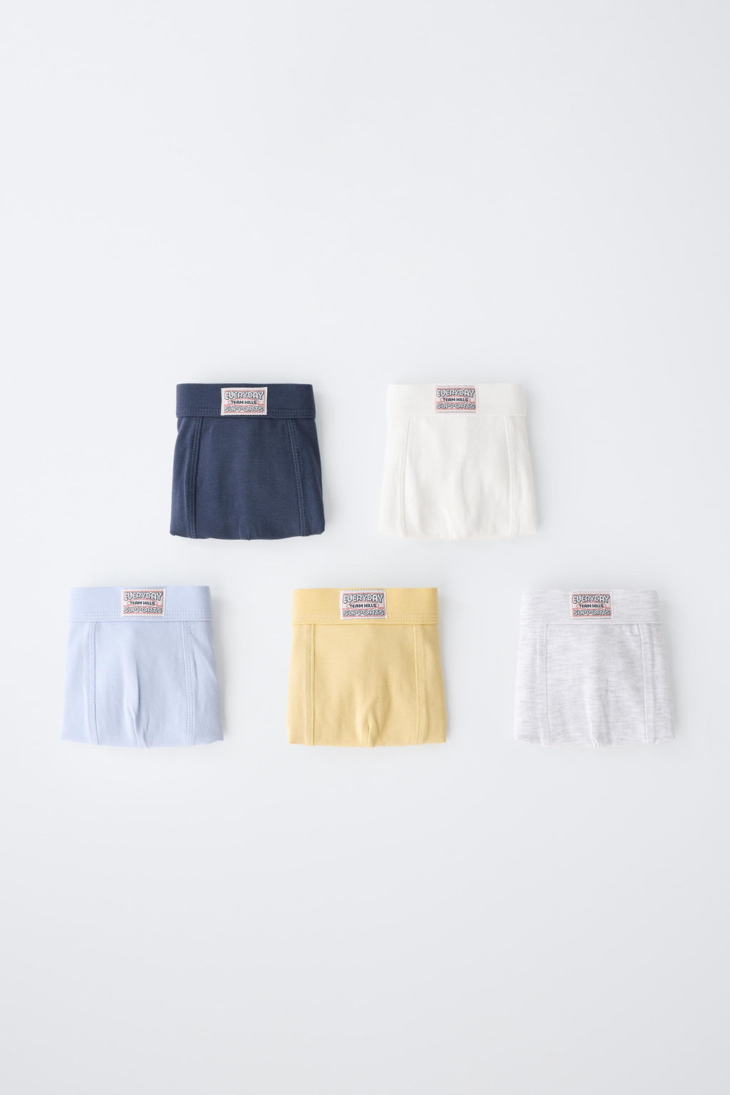 6-14 A?OS/ PACK CINCO B?XER ETIQUETA / Multicolor - Zara фото 5