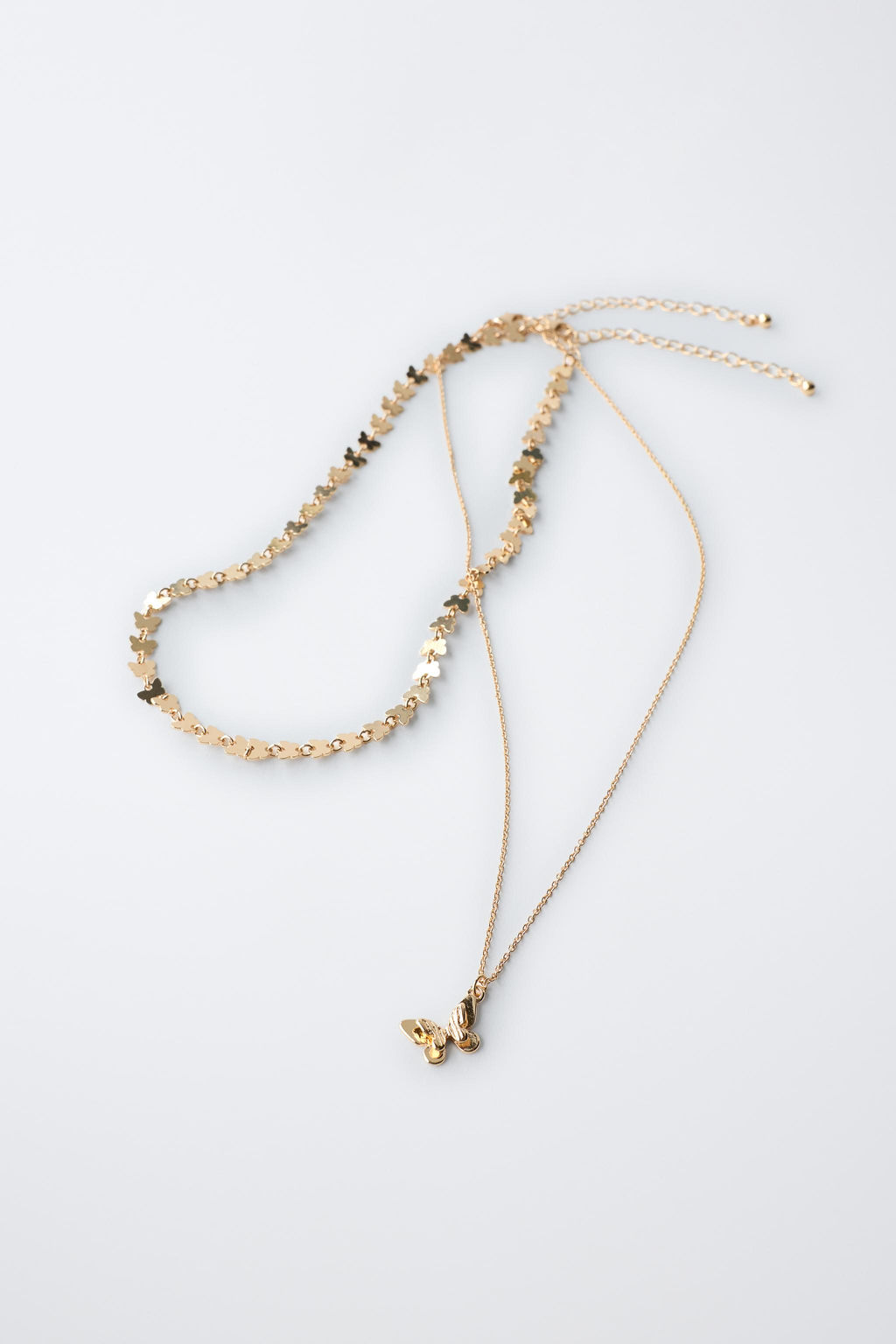 PACK DOS COLLARES MARIPOSAS / Dorado - Zara фото 2