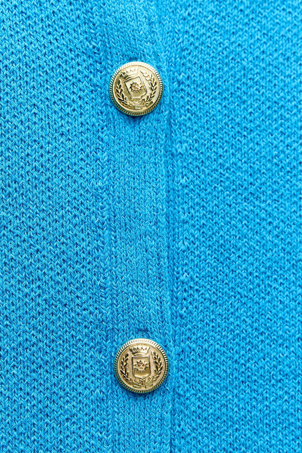 PLAIN KNIT CARDIGAN - Zara фото 6