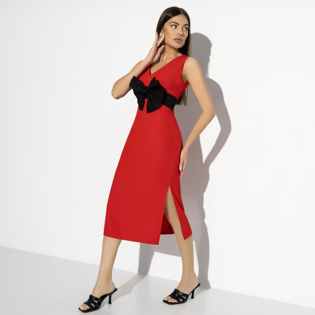 Платье Позирую как модель (с брошкой) - Charutti фото 8