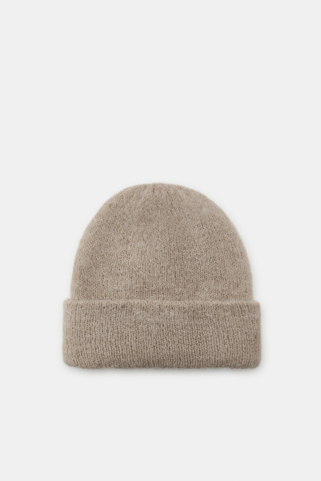 GORRO BEANIE PUNTO VUELTA / Beige - Zara фото 2