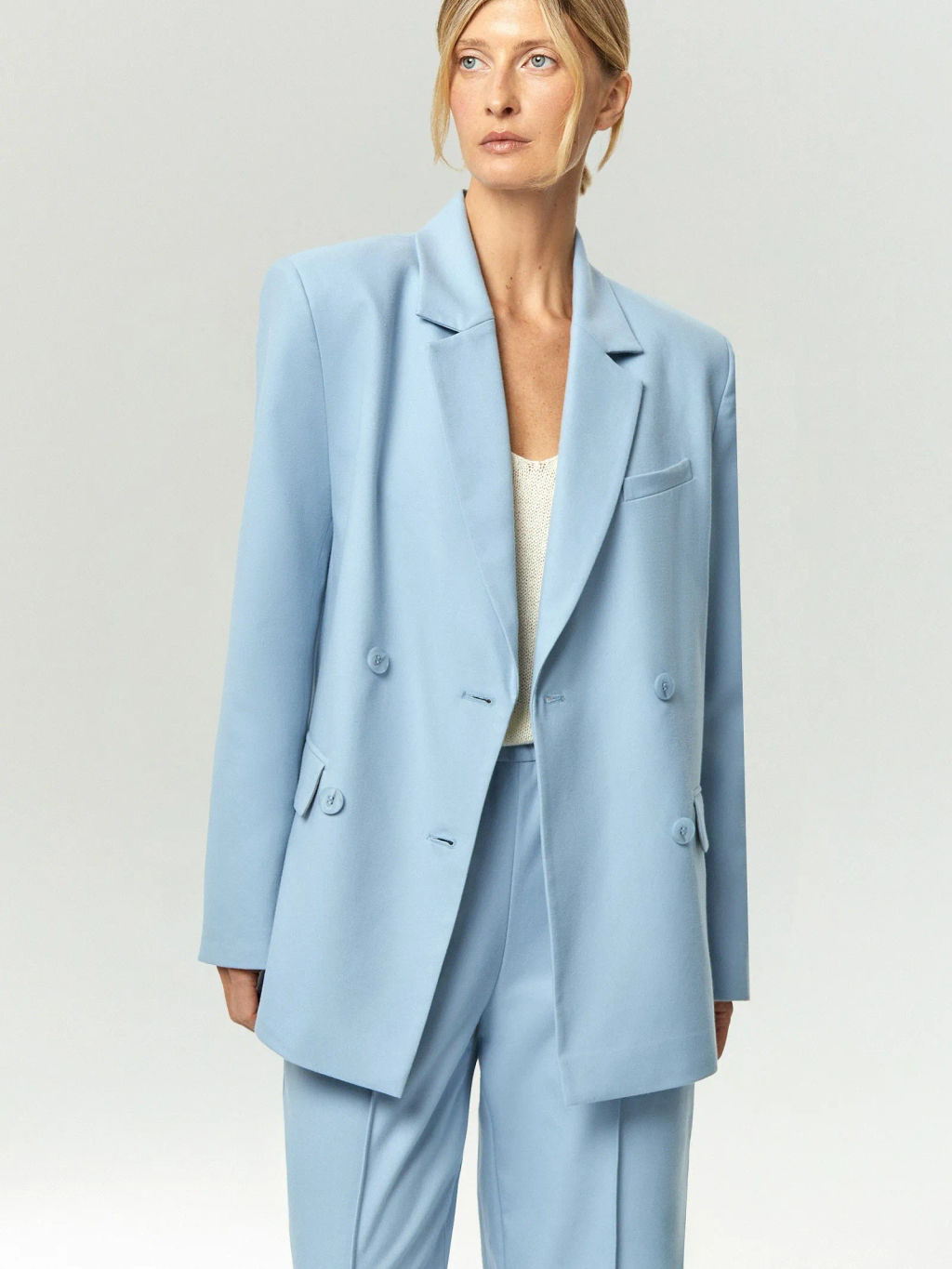 ЕМКА / Двубортный жакет прямого кроя - Emka фото 2