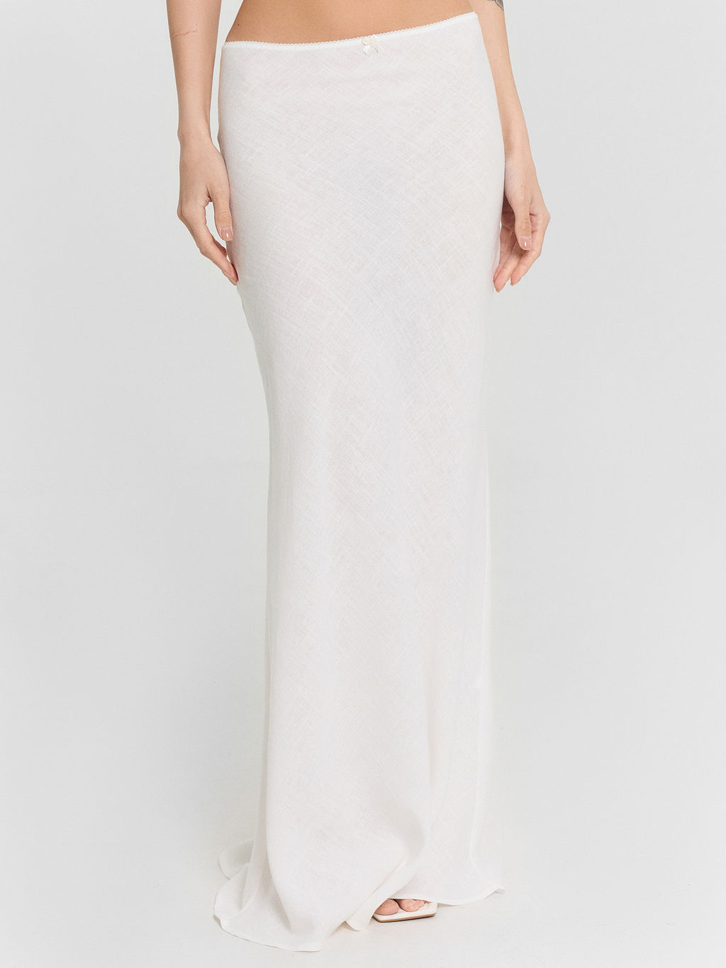 Юбка женская молочная - Mark formelle фото 2