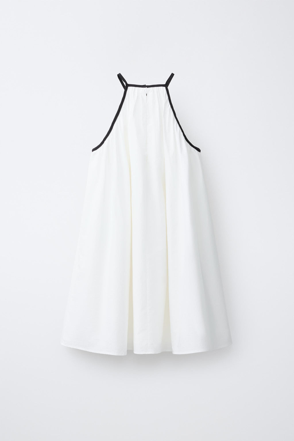 VESTIDO LAZO CUELLO HALTER / Blanco - Zara фото 5