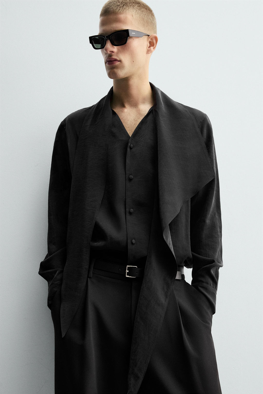 FLOWING BANDANA SHIRT - Zara фото 5