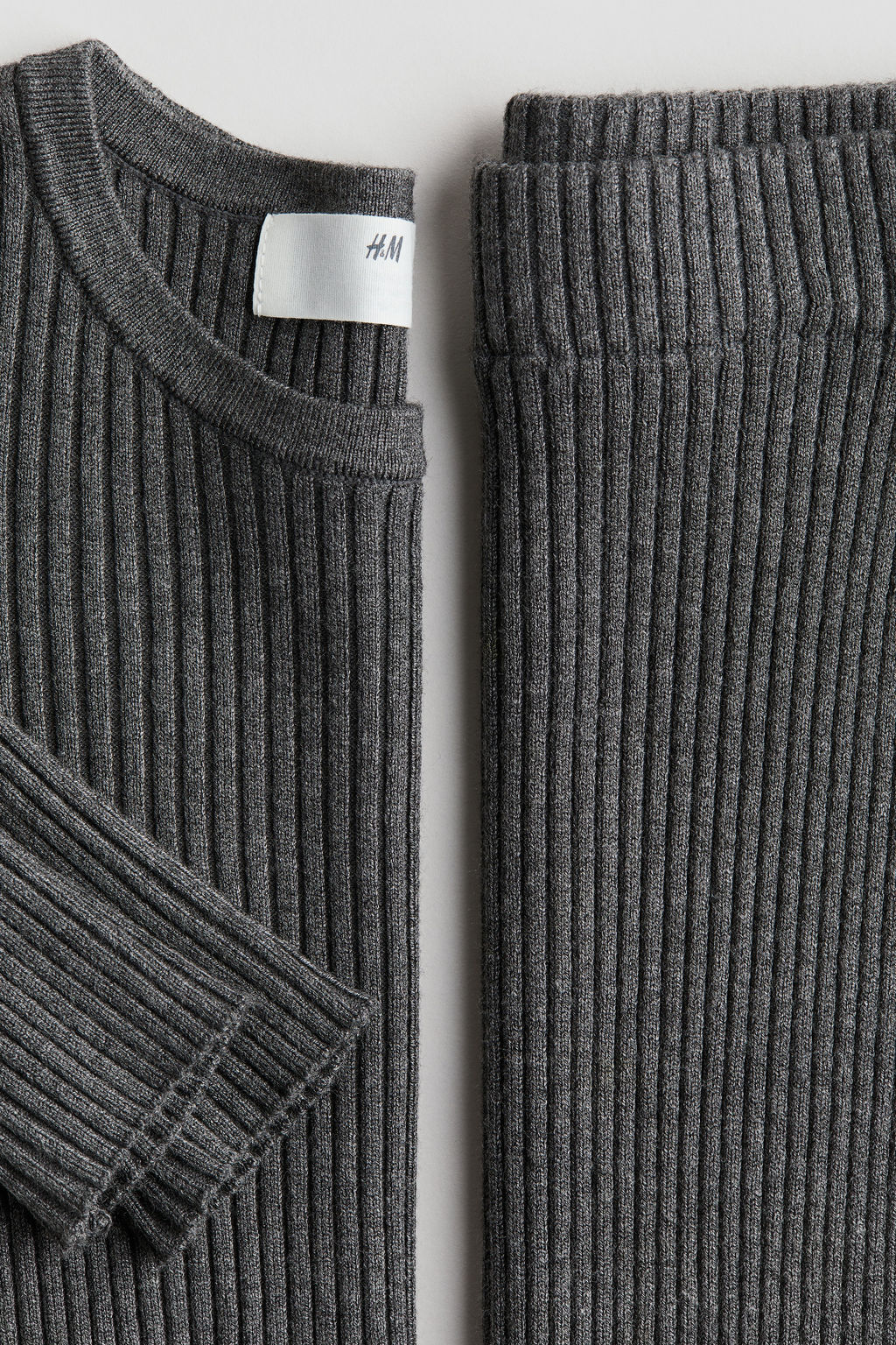 Conjunto de top y falda en punto de canal? - H&m фото 2