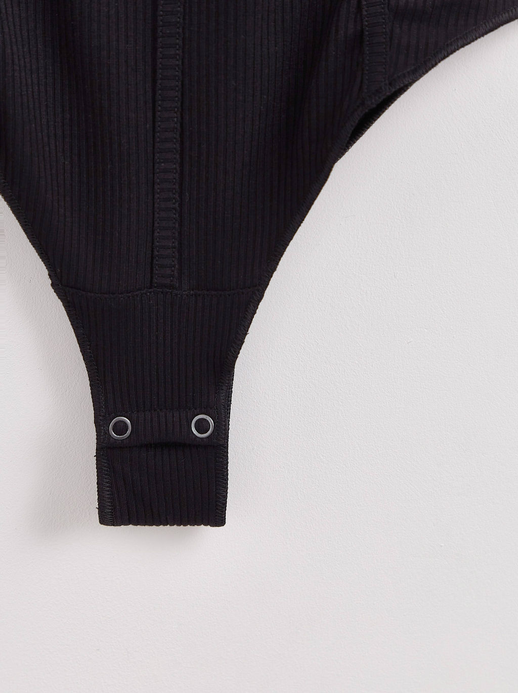 CONTE Боди в рубчик с настроченными кантами LBD 2626 black - Conte elegant фото 7