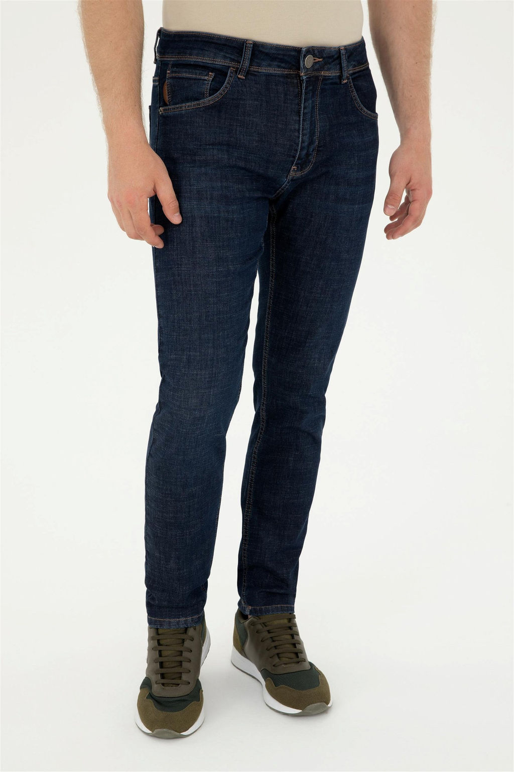 U. S. Polo Assn / Мужские темно-синие джинсовые брюки - U.s. polo assn фото 2