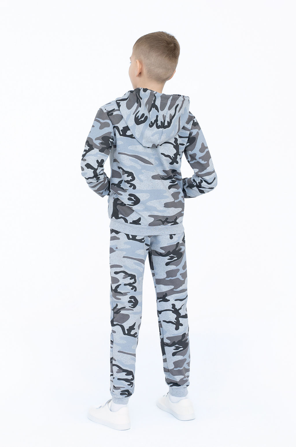 Костюм детский серый меланж медведь 747 (110, 60)
