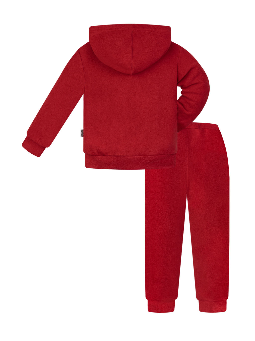 Костюм детский флисовый красный 7043г(ш) (110, 60)