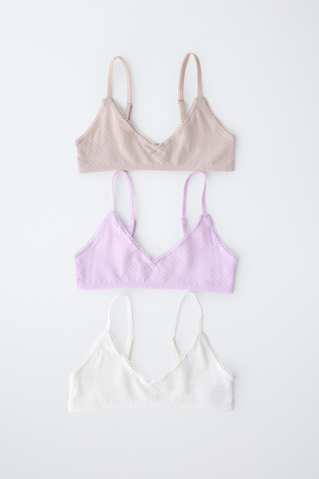 9-14 YEARS/ THREE-PACK OF STRUCTURED TOPS - Zara фото 4