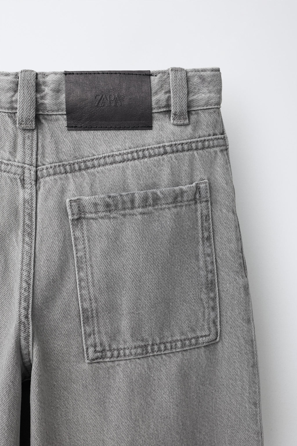 DENIM BAGGY RELAXED / Gris - Zara фото 4