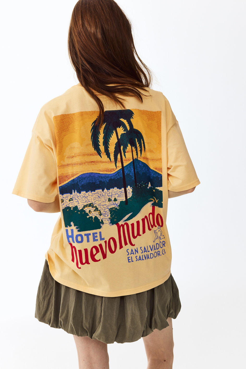 Camiseta oversize estampada - H&m фото 3