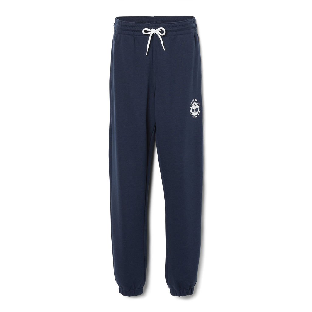 Брюки Timberland Sweatpant Refibra Regular темно-синие  фото 3