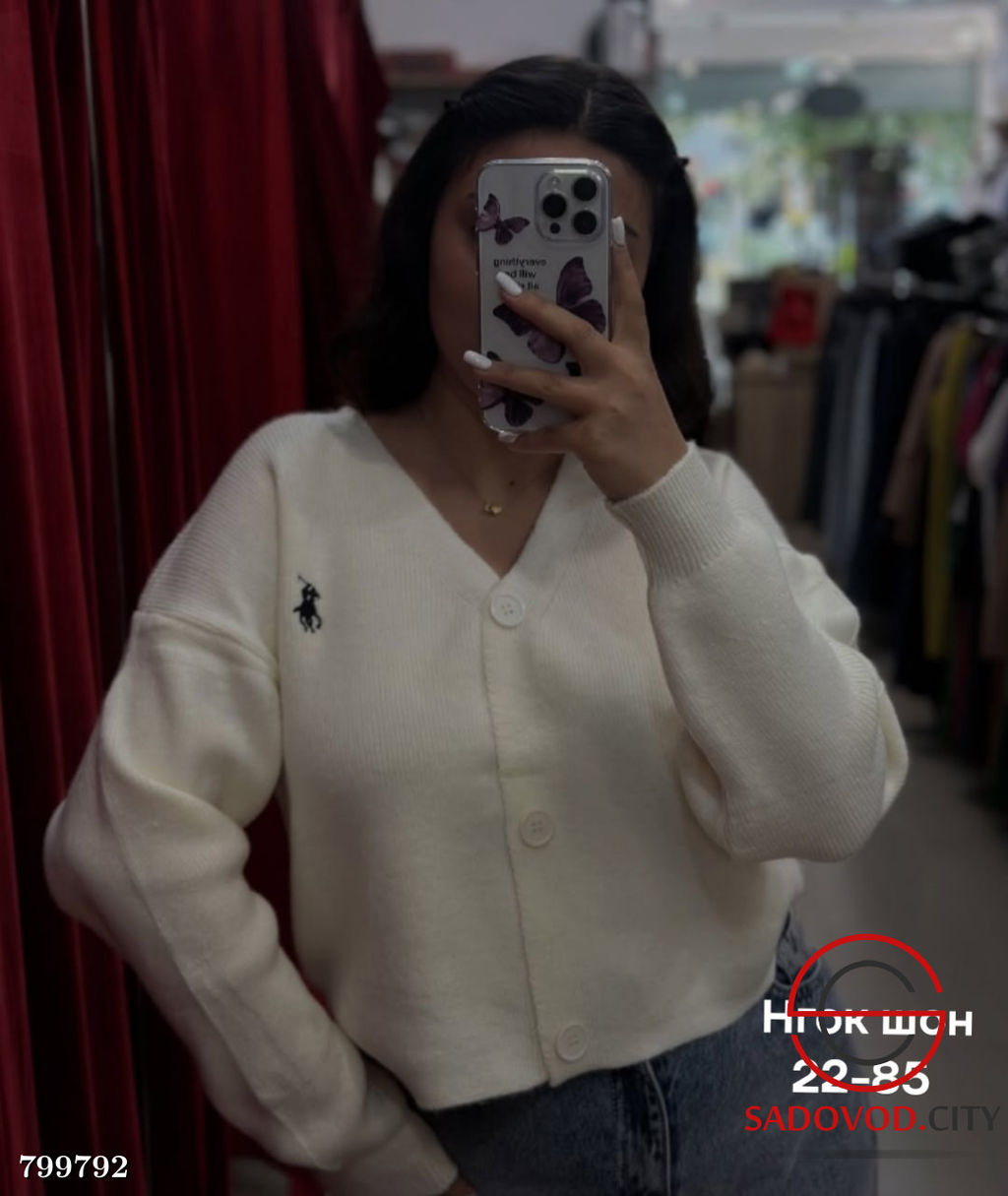 кардиган женский на пуговицах - Bruno фото 3