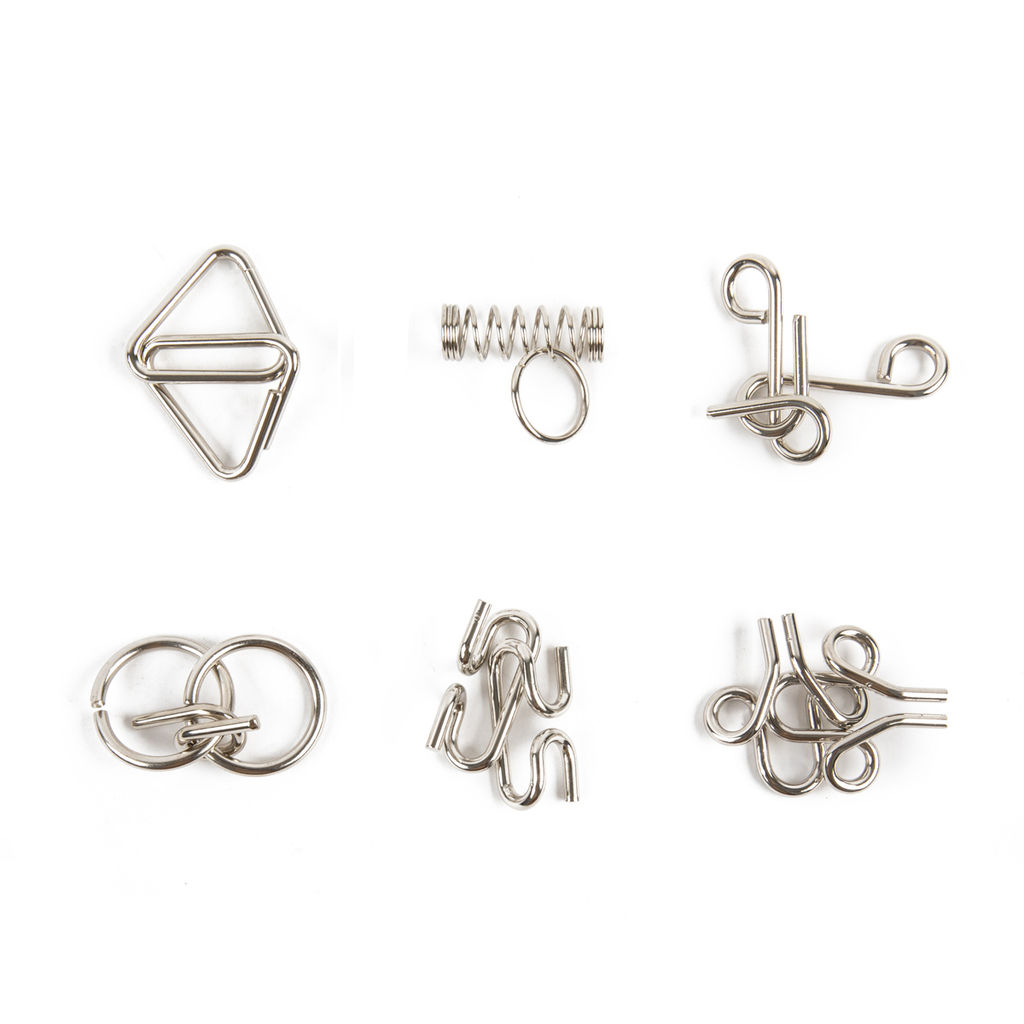 DELFBRICK DLM-55 Набор металлических головоломок 01_Альфа 12 элемент