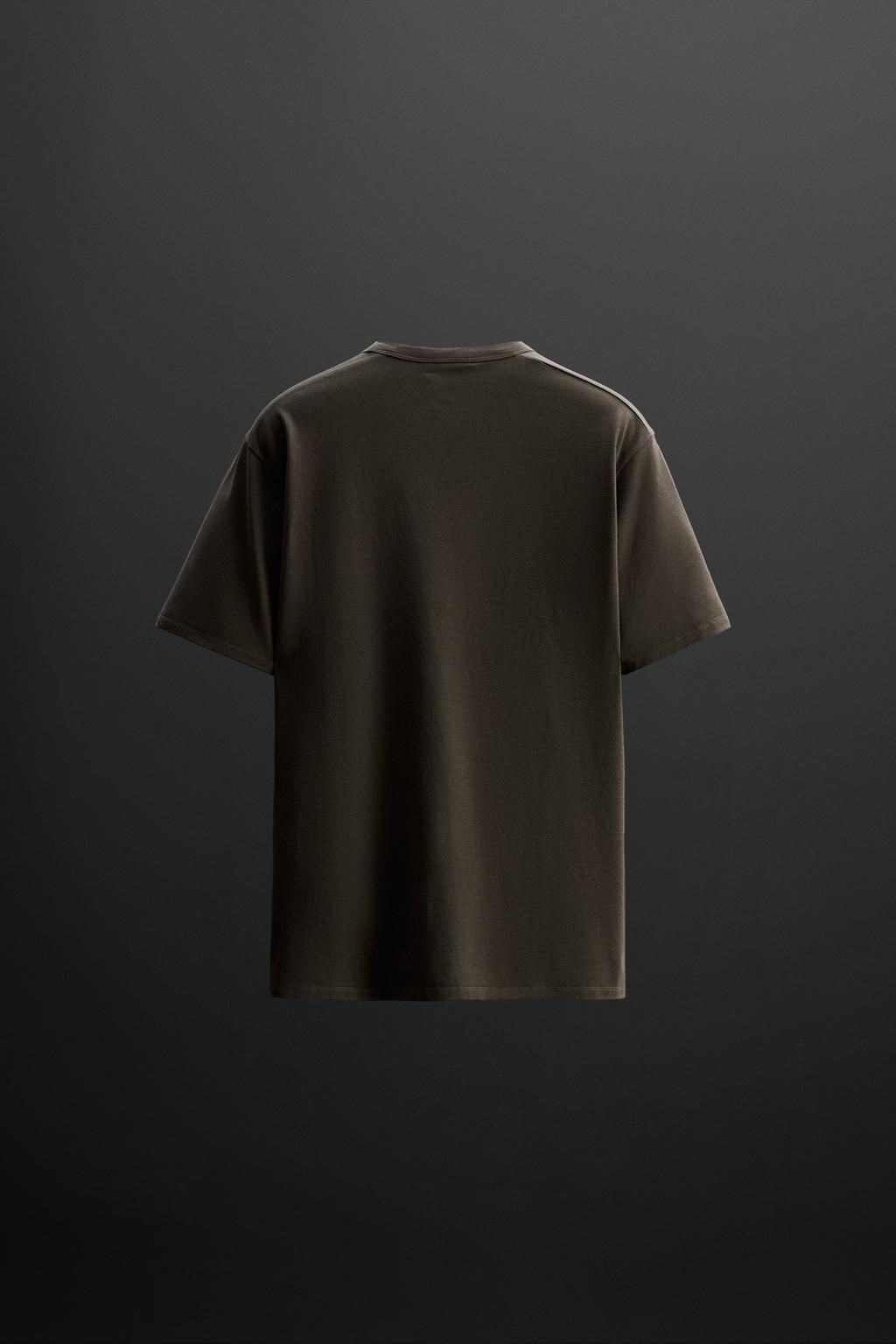COTTON BLEND TRAINING T-SHIRT - Zara фото 16