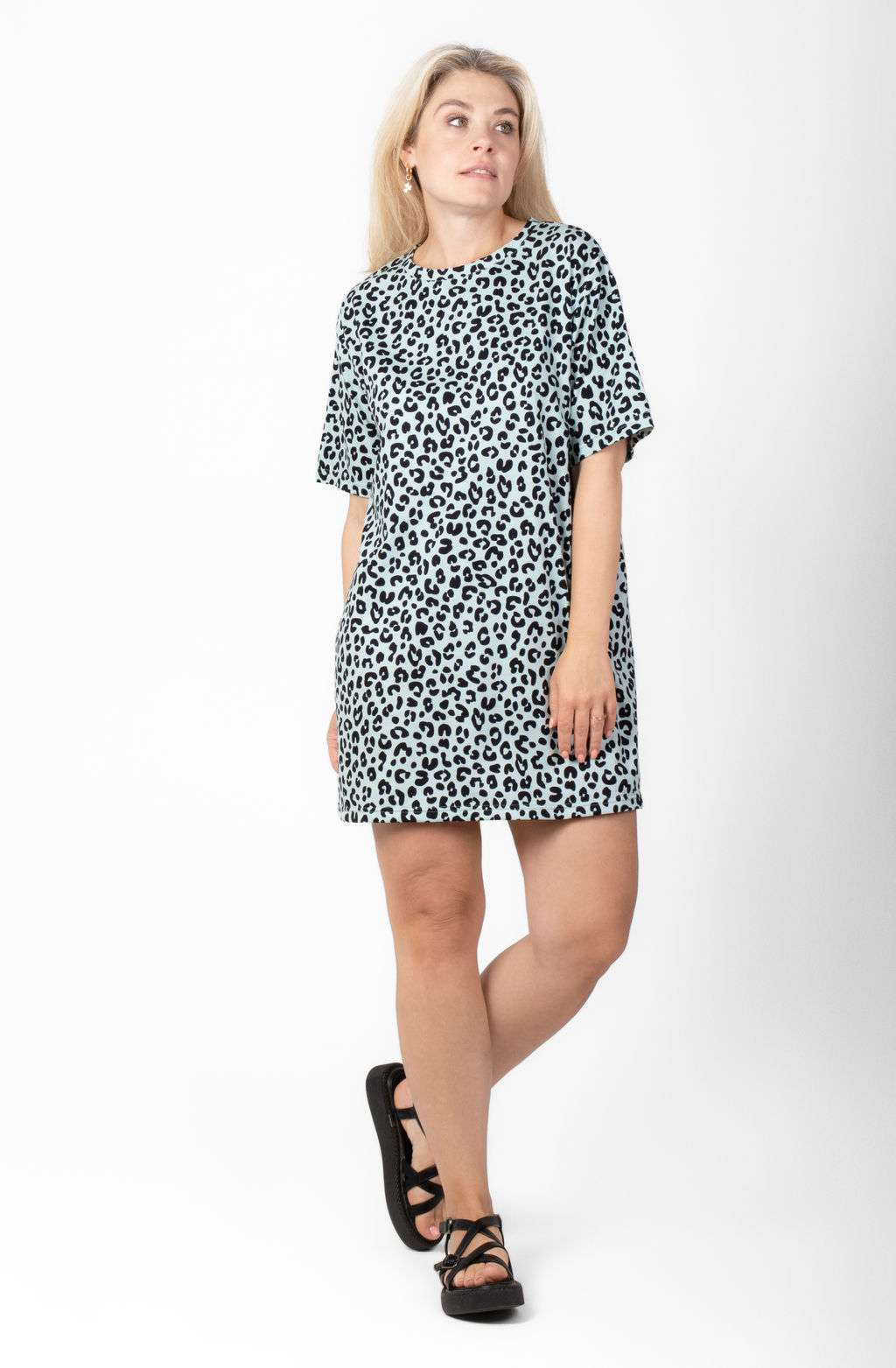 Футболка удлинённая Рене Х-418 (36-56) кулирка. Цвет в ассортименте - Лотос фото 15