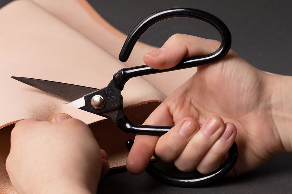 Промысел Ножницы для работы с кожей LT-007 для кожи