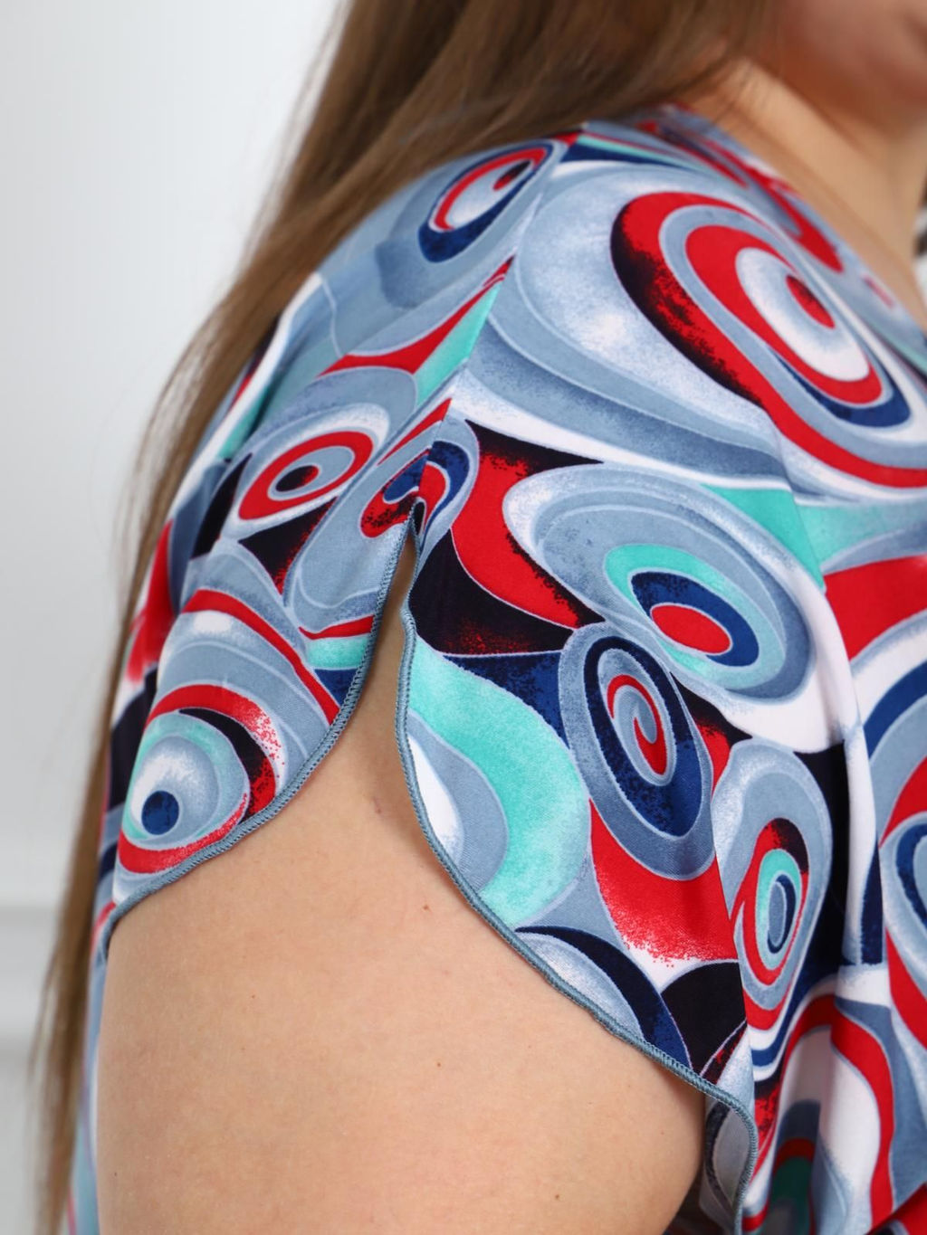 IV-CAPRIZ Мэлон - туника голубой