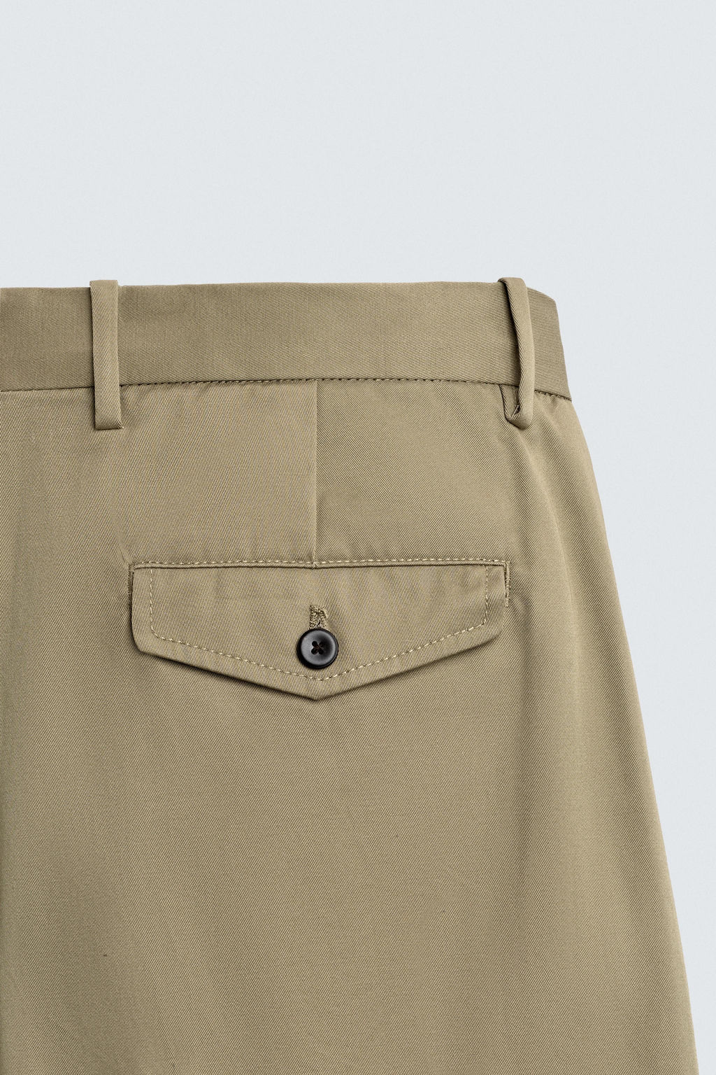 PANTAL?N WIDE FIT PLIEGUES / Beige - Zara фото 10