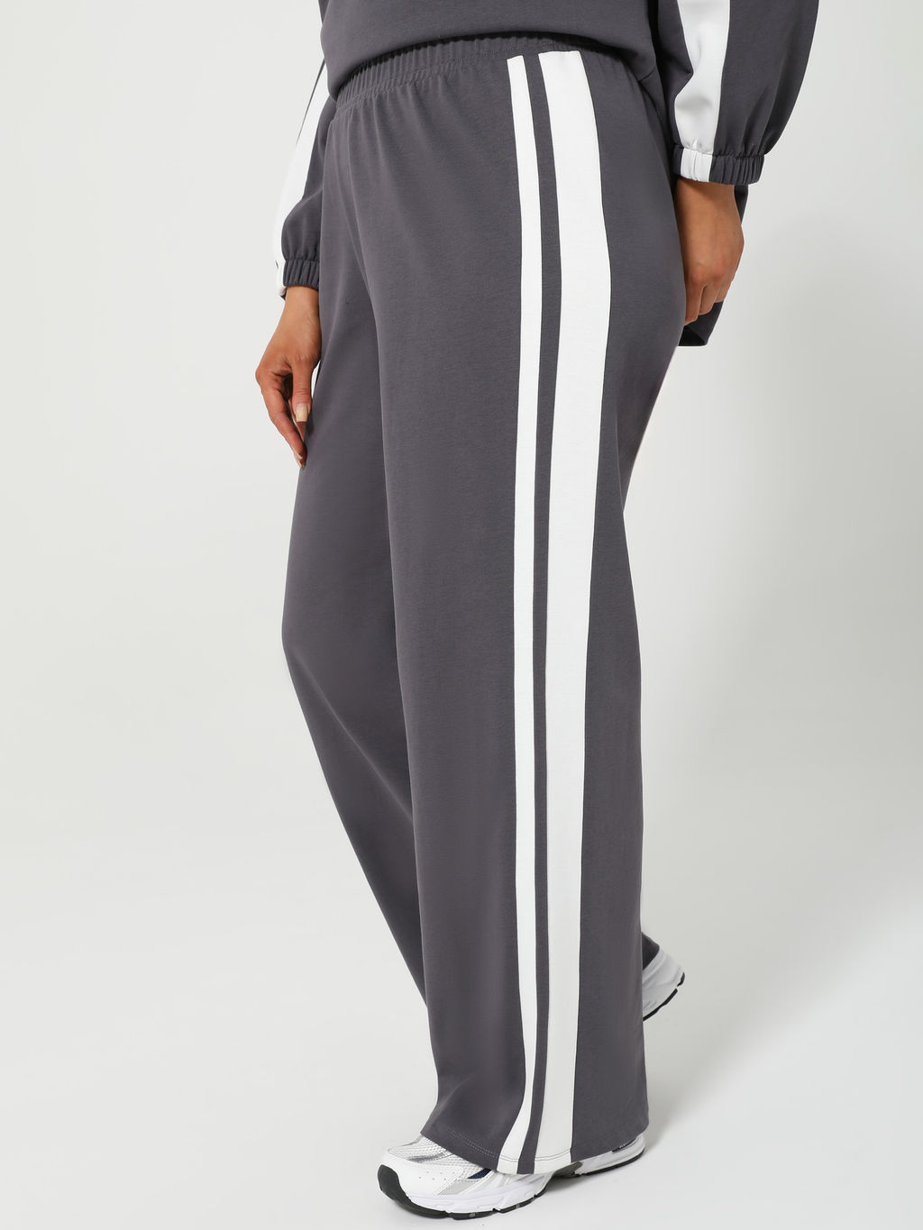 Брюки 0424-1с серый