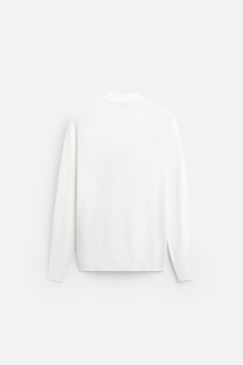 HIGH NECK BASIC SWEATER - Zara фото 8