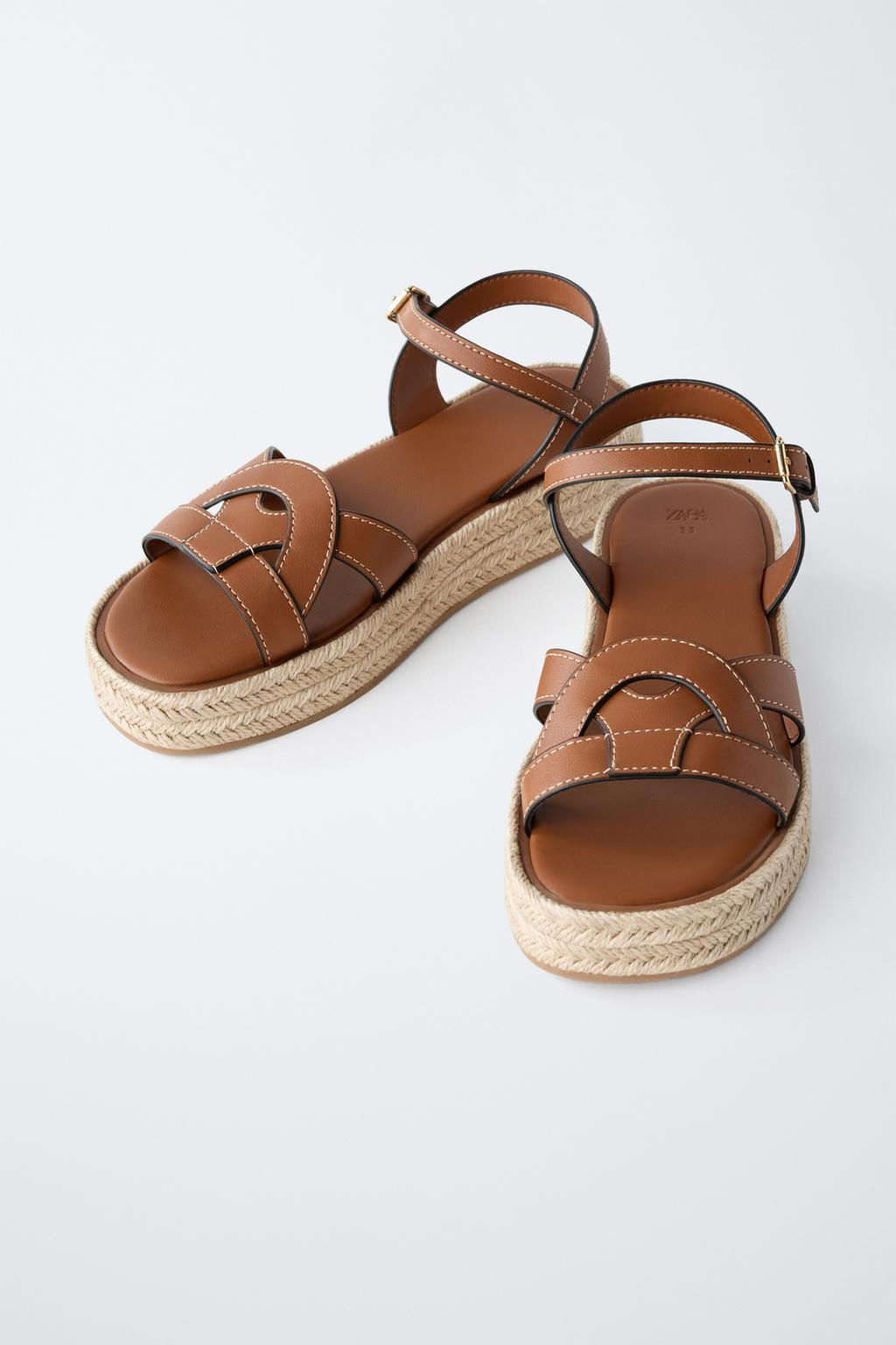 PLATFORM SANDALS - Zara фото 3