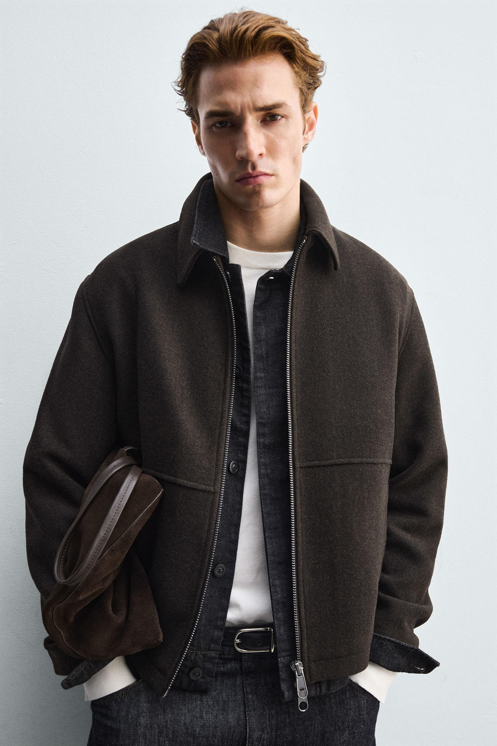 TEXTURED ZIP-UP JACKET - Zara фото 5