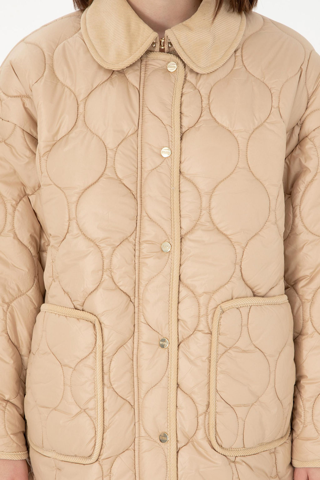 Женское песочное пальто - U.s. polo assn фото 6