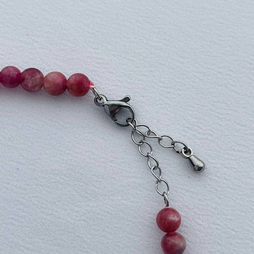 Бусы из розового Турмалина 43 см +