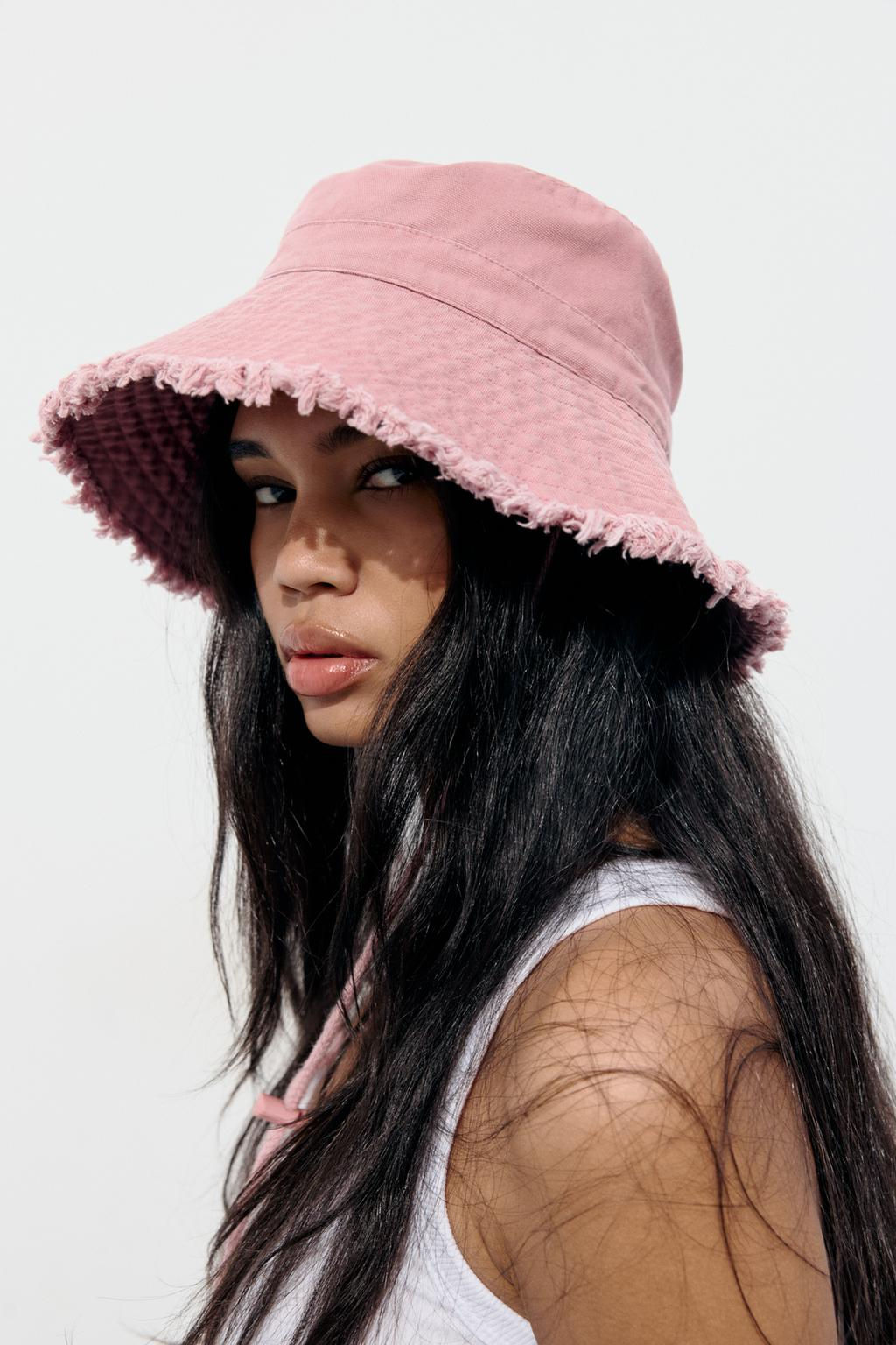 FRAYED BUCKET HAT - Zara фото 2