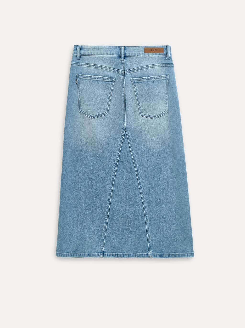 CONTE CON-894 Юбка джинсовая женская light blue  фото 10