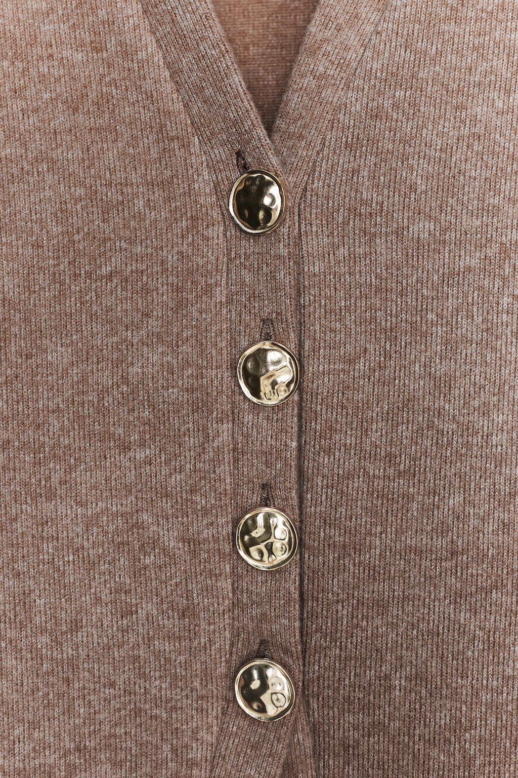 CHAQUETA SOFT BOTONES / Mocha - Zara фото 7