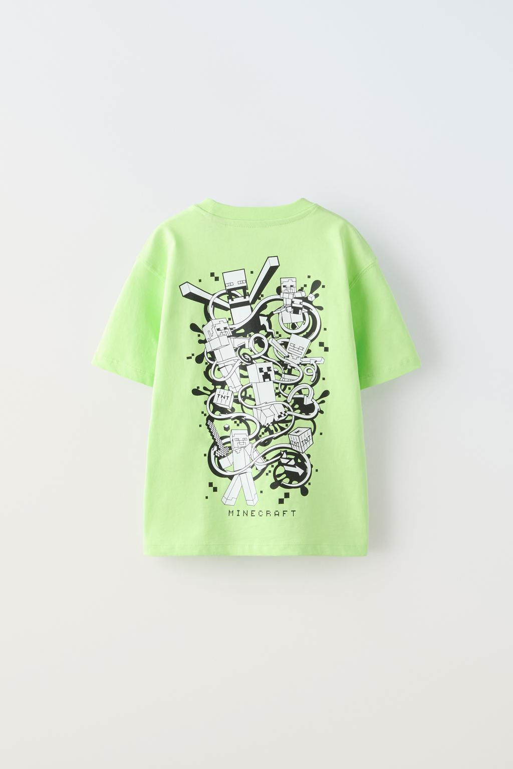 MINECRAFT MOJANG AB BASKILI T-SHIRT - Zara фото 3