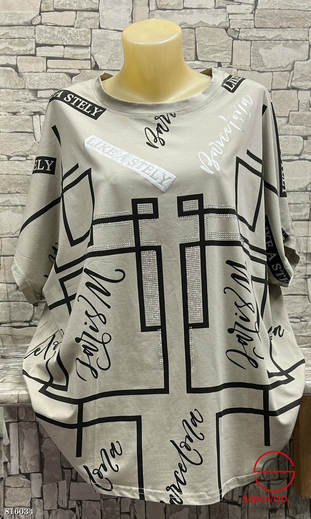 Кофта женская с рисунком - Bruno фото 8