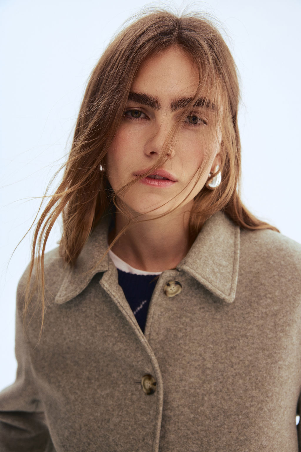 Chaqueta con cuello camisero - H&m фото 8