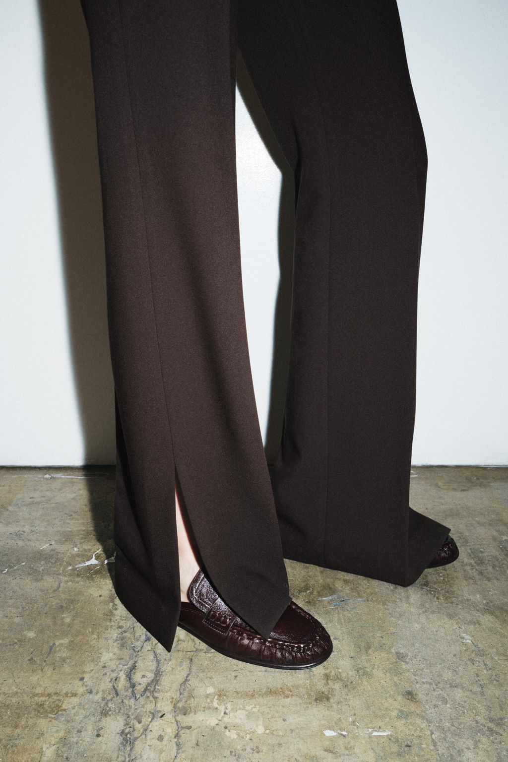 FLARE TROUSERS WITH VENTS ZW COLLECTION - Zara фото 4