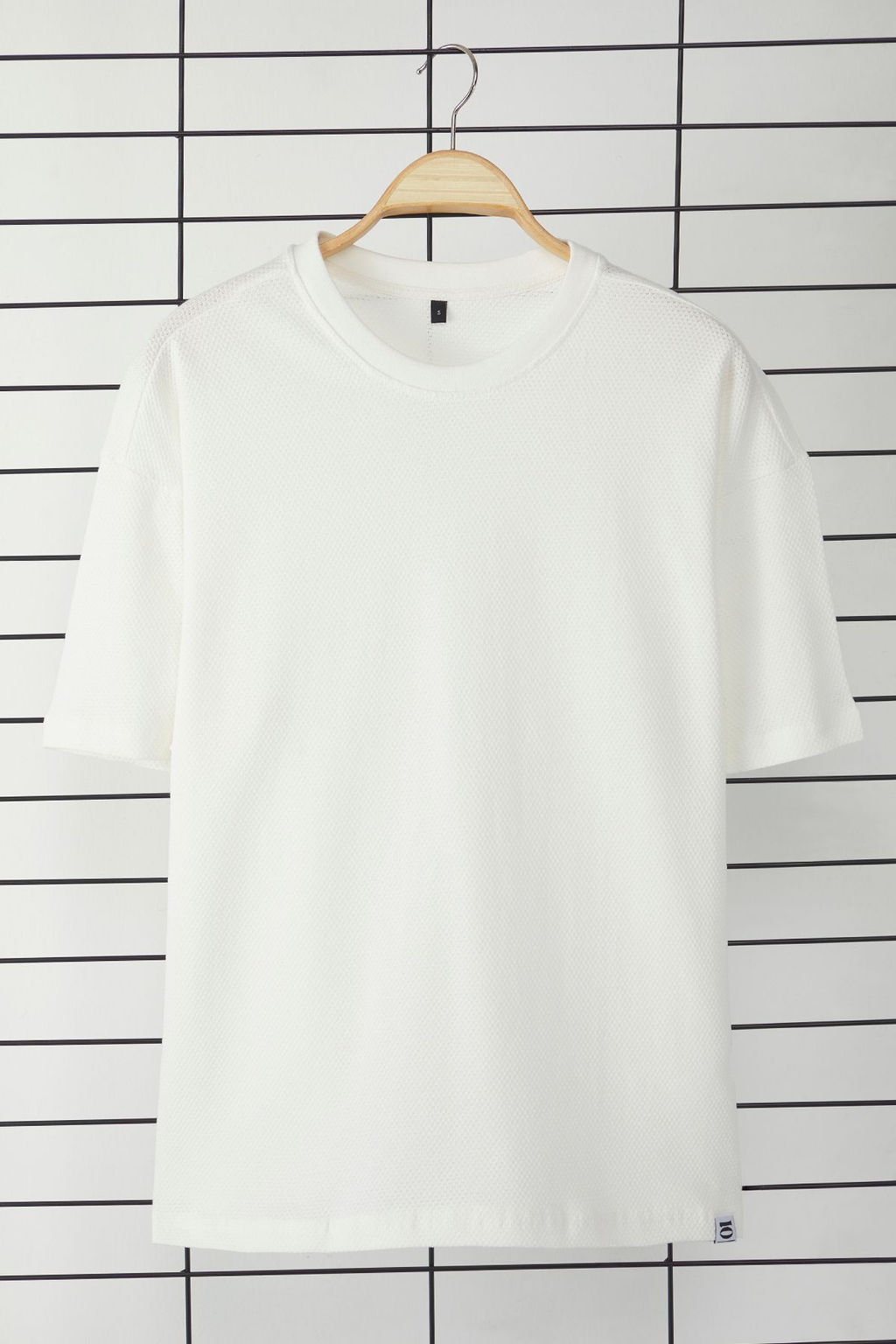 TRENDYOL MAN Lacivert Oversize/Genis Kesim %100 Pamuklu Etiketli T-Shirt TMNSS25TS00115 - Trendyolmilla фото 2