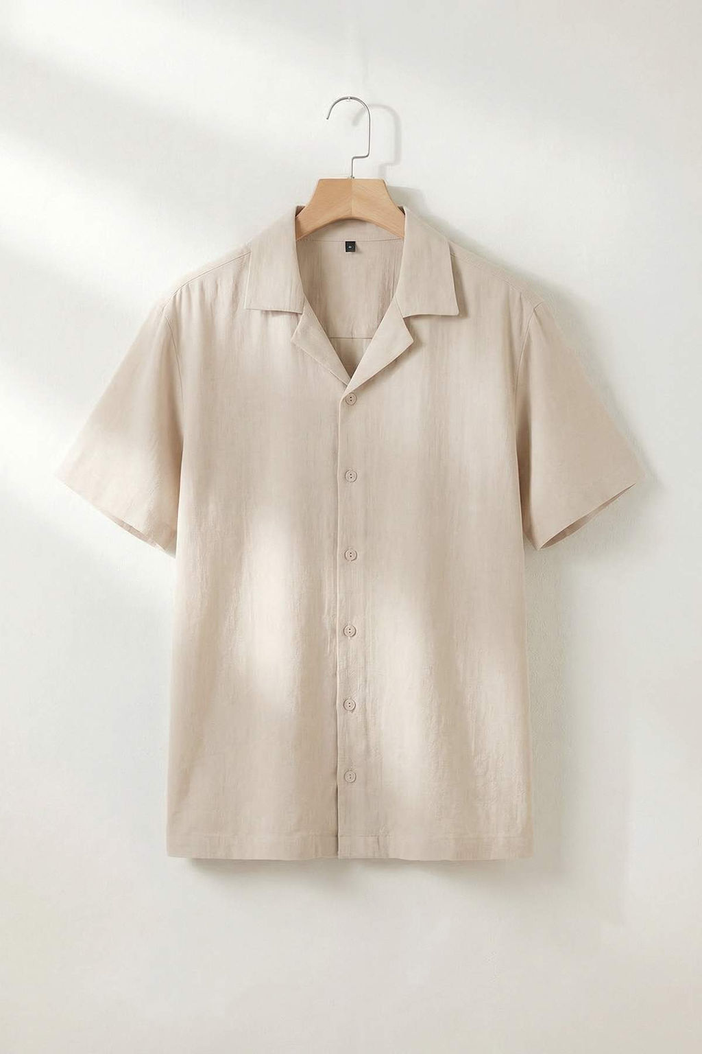 Ekru Oversize Erkek Gomlek TMNSS26GO00022 - Trendyolmilla фото 4