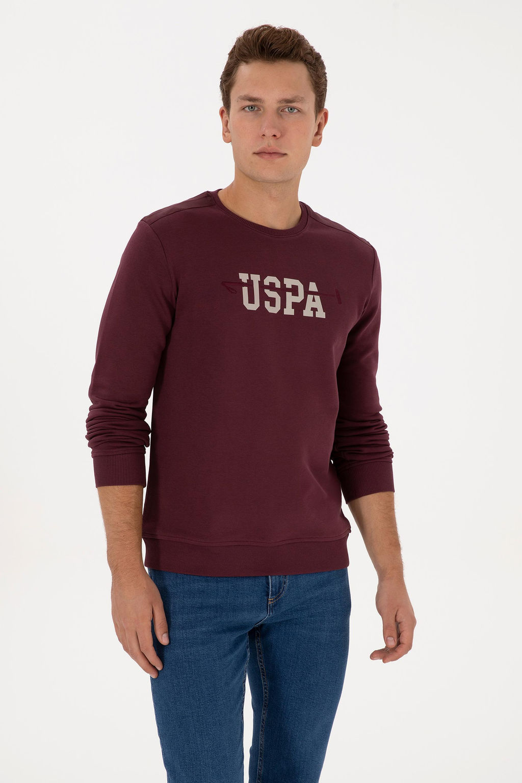 Erkek Bordo Sweatshirt - U.s. polo assn фото 3