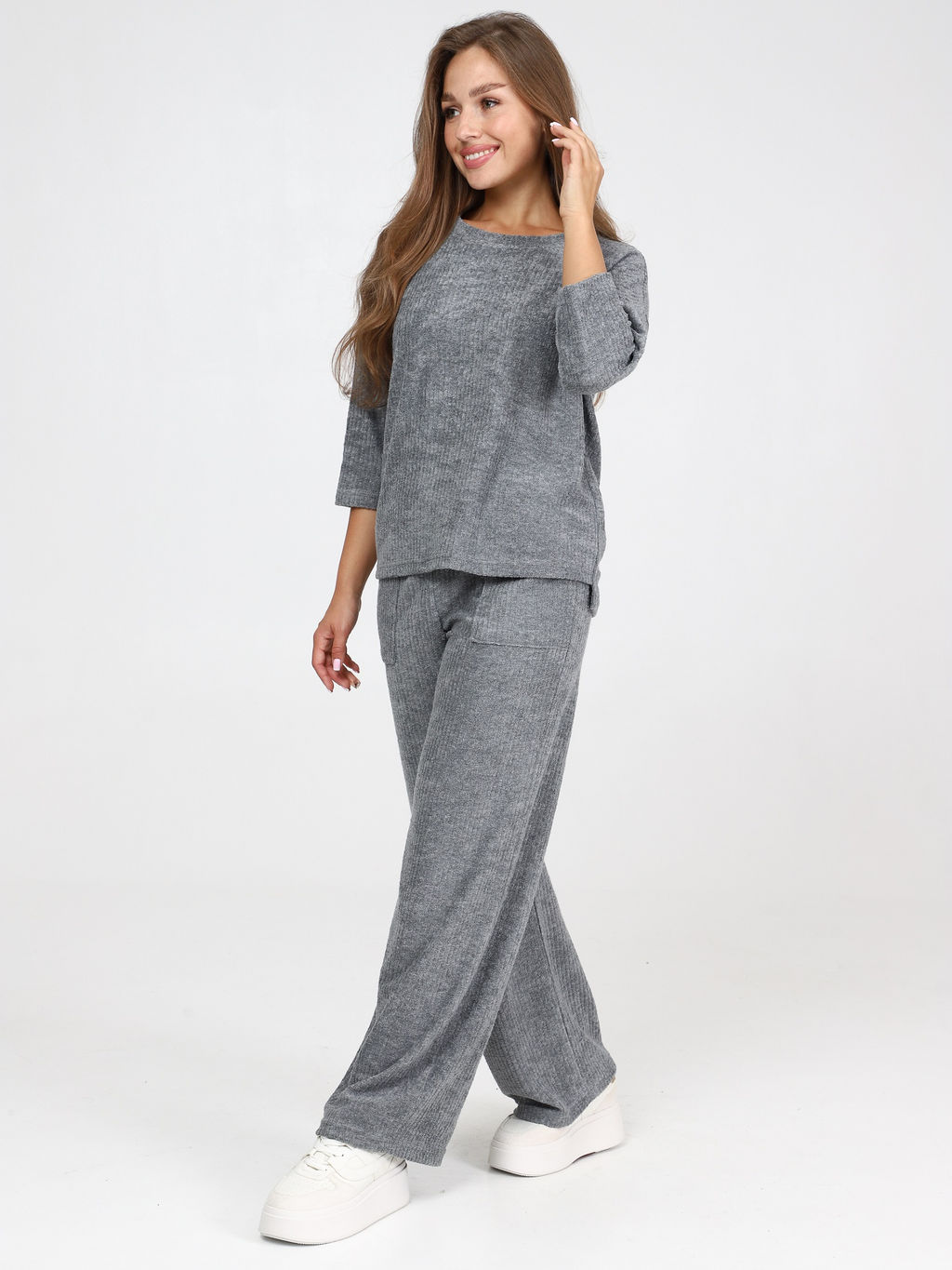 Костюм Серый М-958 - Лиза фото 3