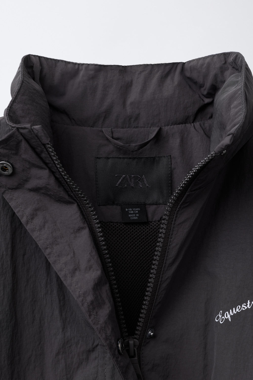 EQUESTRIAN WINDPROOF PARKA - Zara фото 6
