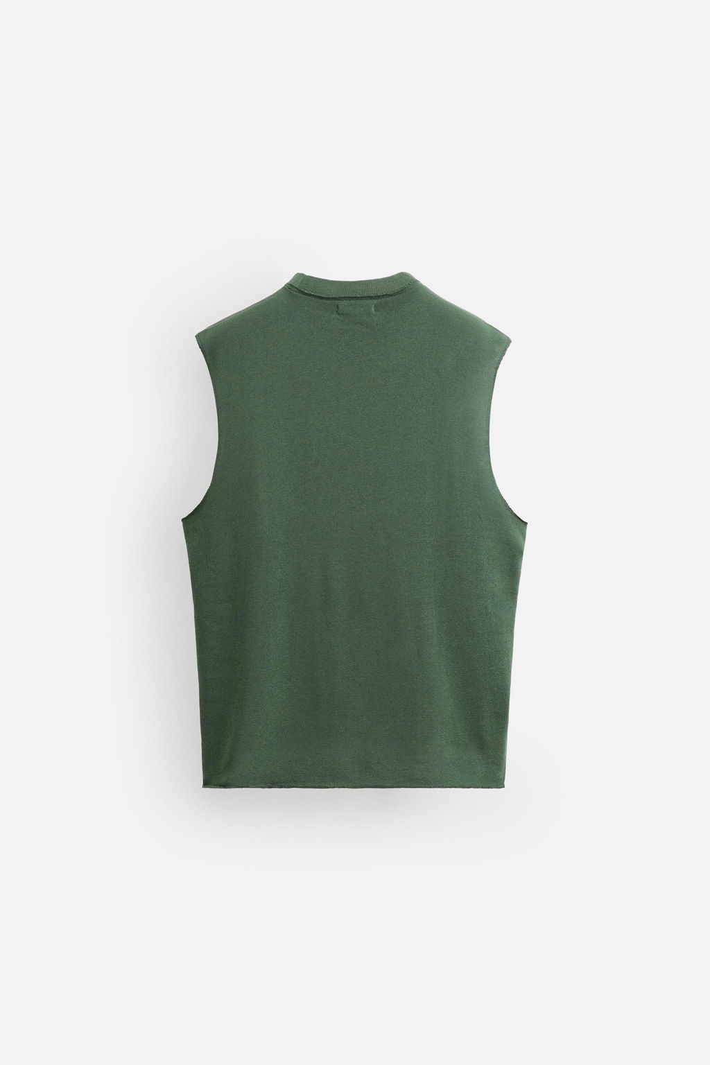 IRREGULAR KNIT TANK TOP - Zara фото 8