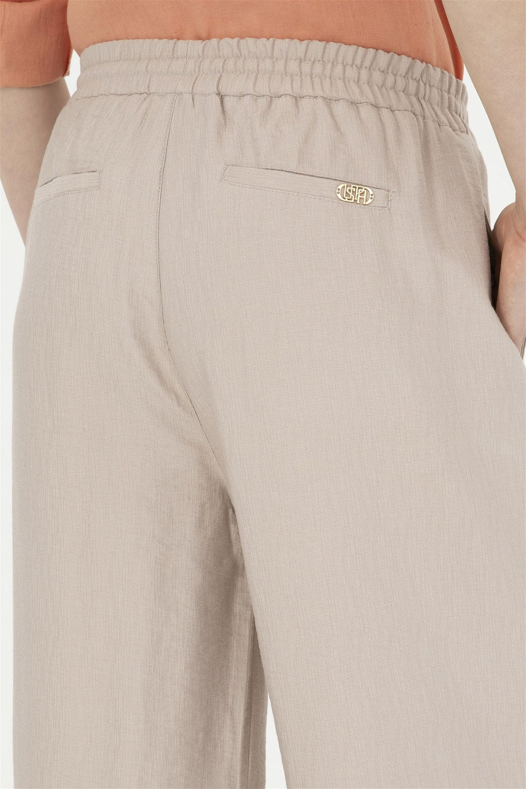 Женские брюки из парусины с камнями Неожиданная скидка в корзине - U.s. polo assn фото 7