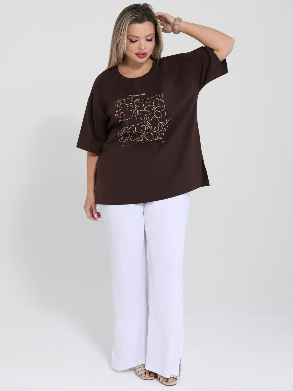 Футболка 95% хлопок, 5% эластан - Dora фото 11