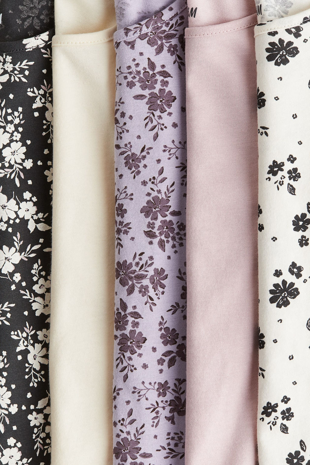 Pack de 5 camisetas de algodon de manga larga - H&m фото 2